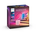 Philips PC Play Gradient Lightstrip 32/34" Starter Set + Bridge, Intelligenter Leuchtstreifen, Bluetooth/Zigbee, Schwarz, Silikon, Variabel, 2200 K