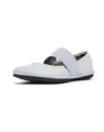 Camper, Right Nina, Women Moccasin/Ballerina, Lt. Pastel Grey, 36, (EU)