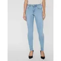 Vero Moda Skinny-fit-Jeans VMTANYA MR S PIPING JEANS VI352 GA NOOS blau XL (42)