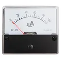Amperemeter Messinstrument 0 - 100 uA DC Analog mit eingebautem Shunt