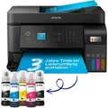 EcoTank ET-4810 A4-Multifunktions-Wi-Fi-Tintentankdrucker mit Tinte für bis zu 3 Jahre, Schwarz - Schwarz