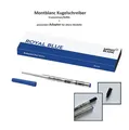 1x Original MONTBLANC Kugelschreiber Ersatz Minen Blau B + 1x Zubehör Adapter