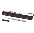 1x EINZEL Montblanc Ersatz Kugelschreiber Mine Ballpoint M mittel schwarz Refill