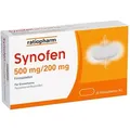 Synofen mit Ibuprofen und Paracetamol 20 St