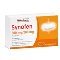 Synofen von ratiopharm: schnell, stark und gut verträglich gegen Schmerzen – mit der Wirkstoffkombination aus Paracetamol und Ibuprofen, 20 Filmtabletten (20)