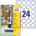 AVERY Zweckform Etiketten L3415-10 weiß 40,0 x 40,0 mm, 10 Blatt