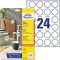 AVERY Zweckform Runde Etiketten 240 Aufkleber auf 10 Blatt zum Bedrucken