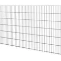 Floraworld Doppelstabmatte-Zaun Comfort 201 x 123 cm anthrazit - Grau