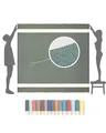 furora Holiday Strandtuch XXL 200x200 cm: Baumwolle, leicht dünn | Picknickdecke Stranddecke + Strandhandtuch Groß, Hamamtuch Saunatuch Damen Herren, Beach Towel Cotton Strandlaken, Urlaub Must Have