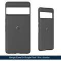 Original Handy Hülle Google Pixel 7 Pro Case Schutzhülle Backcover Licorice Grau