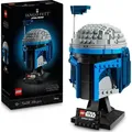 LEGO Star Wars 75408 Jango Fett Helm - Mandalorian Bauset für Erwachsene - Modell mit Ständer, Namensschild und verstellbarer Antenne - Geschenk ... - Bronze