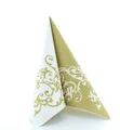 Airlaid Servietten 40x40 cm perfekt für Goldene Hochzeit textilähnlich und sa...