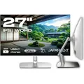 JAPANNEXT Touchscreen Monitor Weiß 27" IPS WQHD (2560x1440) mit Gelenkarm JN-IPS27WQHDR-C65W-FLD-T