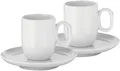 WMF Barista ESPRESSO TASSE-SET 4 Teilig weiß porzellan spülmaschinenfest