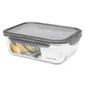 Lock & Lock Boroseal Frischhaltedose, rechteckig, 2 Liter, 25,1 x 18,9 x 8,8 cm,