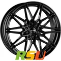MAK Koenig gloss black 8.5x19" ET40 LK5 112 ML 66.6 Alufelgen 19 Zoll