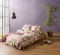 Fleuresse Mako-Satin Bettwäsche 155x220 Flieder Pflaumen Blumen Wende 114433-9