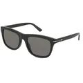 Gucci GG1444S Herren-Sonnenbrille Vollrand Eckig Recycled Acetat-Gestell, schwarz