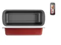 Guardini Antihaft-Plumcake-Form Rossana 30 cm Rot Grau MPN 8006043017175