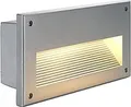 SLV BRICK Downunder E14, silber- grau