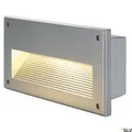 Silbergrau Moderne Einbauleuchte Eingebaute Lampe Außenlampe Garten IP44
