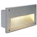 SLV 229062 BRICK DOWNUNDER E14 E14 IP44 silbergrau