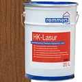 Remmers HK-Lasur 3in1 nussbaum, 20 Liter, Holzlasur aussen, 3n1: Imprägnierung, Grundierung & Lasur, Holzschutz vor Feuchtigkeit & UV-Strahlung