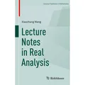 Springer Lecture Notes in Real Analysis (Englisch, Xiaochang Wang, 2018) (25423886)