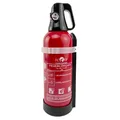 Aluminium-Pulverfeuerlöscher 2 kg ABC mit 4 LE KFZ mit Manometer + Halterung