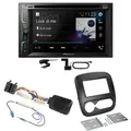 Pioneer AVH-A3200DAB USB DAB+ MP3 Autoradio Bluetooth Einbauset für Nissan NV300