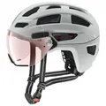 Uvex - Finale Visor Vario - Radhelm Gr 56-61 cm papyrus matt /blau