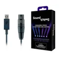 SoundSwitch Micro DMX Interface - Ultrakompaktes USB auf DMX Interface Inklusive Kostenloser Nutzung der SoundSwitch Software für 3 Monate