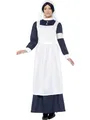 Smiffys Great War Nurse Costume, White Halloween und Karneval