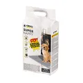 Croci Super Windel Aktivkohle - Hygienematten für Hunde 57x84 cm - 14 Stück, Einweg-Unterlagen für Hunde und Haustiere, Anti-Flecken, Anti-Geruch