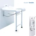Invacare-Aquatec Sansibar Duschklappsitz, Duschsitz zur Wandmontage