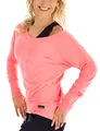 WINSHAPE Damen Freizeit Sport Dance Fitness Ws2 Longsleeve, Neon-coral, XL EU