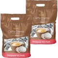 Tchibo Kaffeepads Vorratspack Maxipack, Caffè Crema vollmundig, 200 Stück – 2x 100 Pads (Kaffee, ausgewogen und vollmundig), nachhaltig, geeign...