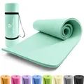#DoYourFitness x World Fitness | Fitnessmatte "Yamuna" | 183x61x1,5cm | Phthalatfrei & rutschfest | Gymnastikmatte ideal für Yoga, Pilates, Fitness, Outdoor im Studio & zu Hause | Türkis