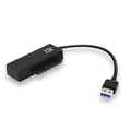 ACT USB SATA Adapter für 2,5/3,5" Festplatten/SSD, inkl. 12V 2A Netzteil für 3,5" Laufwerke, USB 3.2, unterstützt UASP – AC1515