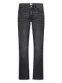 MUSTANG Damen Jeans Sissy Straight Fit Jeanshose Denim Stretch Hose Pants Basic Baumwolle Schwarz w26, Farbe:Medium (1013979-4000-682), Größe:26W / 34L