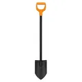 Fiskars Solid Gärtnerspaten spitz – Spaten für harte und steinige Böden – 116,6 cm – 1066716
