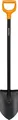 FISKARS Gärtnerspaten spitz Solid Metall