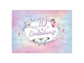 LIMONIA Einladungskarten Schmetterling Einladungen zum Kindergeburtstag Blumen Mädchen, Einladungskarten zum 10. Geburtstag