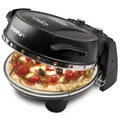 G3Ferrari elektrischer Pizzaofen Napoletana schwarz inkl. 2-ten Stein im Deckel