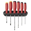 TEM Schraubendreher-Satz 6-teilig Schlitz PH im Wandhalter SwissGrip EVO PB Swiss (Schlitz) (PB 38244.H-141281.0001)