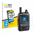 BROTECT 2 Stück Schutzfolie für Yaesu FT-5DE/DR Displayschutz Folie Made in Germany, Ultra-Klar