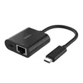 Belkin Connect USB-C Ethernet Adapter 100W PD schw. INC019btBK