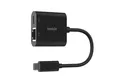 Belkin Connect USB-C zu Ethernet Adapter + 100 W Power Delivery Netzwerk-Adapter zu USB-C, 10/100/1000 Mbit/s, PD 3.0
