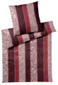 Joop Bettwäsche Paisley Stripes 135x200 cm Rouge