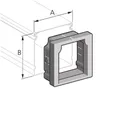 25 Stk. Pflitsch Kantenschutz PIK KS 40/40 TPE (Kabelkanal) PIKKS40/40TPE